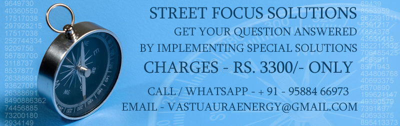 Vastu Solutions for Street Focus South West Effects